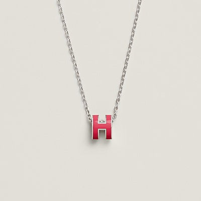 [Basjewels]H NECKLACE PINK