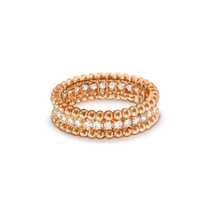 [basloveJW]PERLEE DIAMOND ROSE GOLD RING