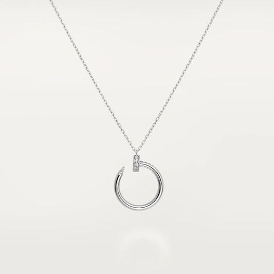 [basloveJW]JUSTE NECKLACE SILVER