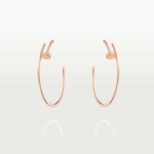 [basloveJW]JUSTE EARRINGS DIAMONDS 1.8MM