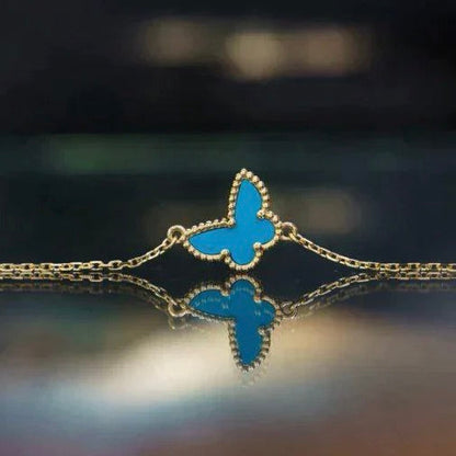 [basloveJW]BUTTERFLY TURQUOISE BUTTERFLY BRACELET