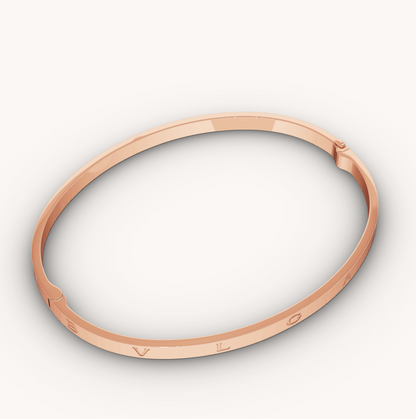 [Basjewels]ZERO 1 PINK GOLD BRACELET