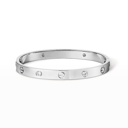 [basloveJW]LOVE BRACELET 6.1MM 4 DIAMONDS