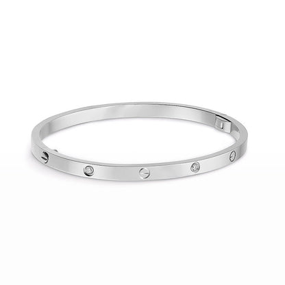 [basloveJW]LOVE BRACELET 3.65MM 6 DIAMONDS