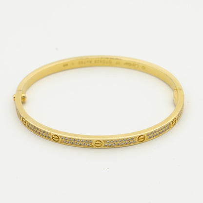 [basloveJW]LOVE BRACELET 3.65MM DIAMOND-PAVED