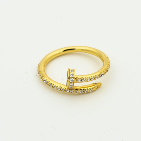 [basloveJW]JUSTE RING 1.8MM GOLD DIAMONDS