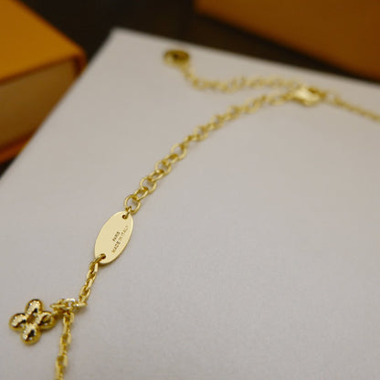 [Basjewels]BLOOMING SUPPLE NECKLACE BRASS