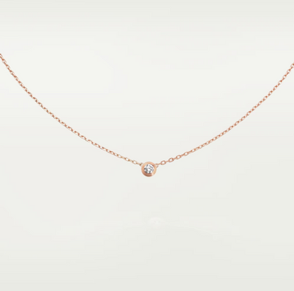 [basloveJW]DAMOUR DIAMOND NECKLACE