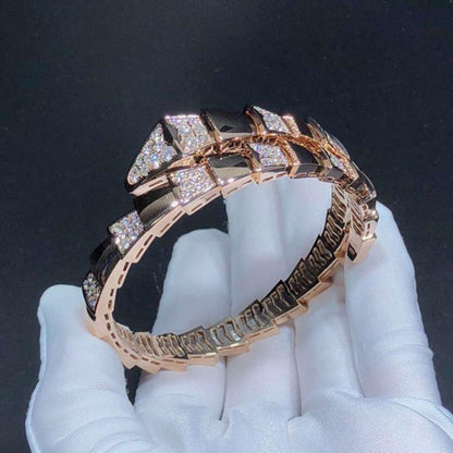 [Basjewels]SERPENTI BRACELET PINK GOLD DIAMOND