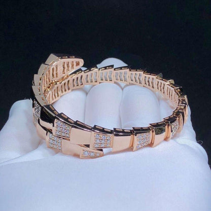 [Basjewels]SERPENTI BRACELET PINK GOLD DIAMOND