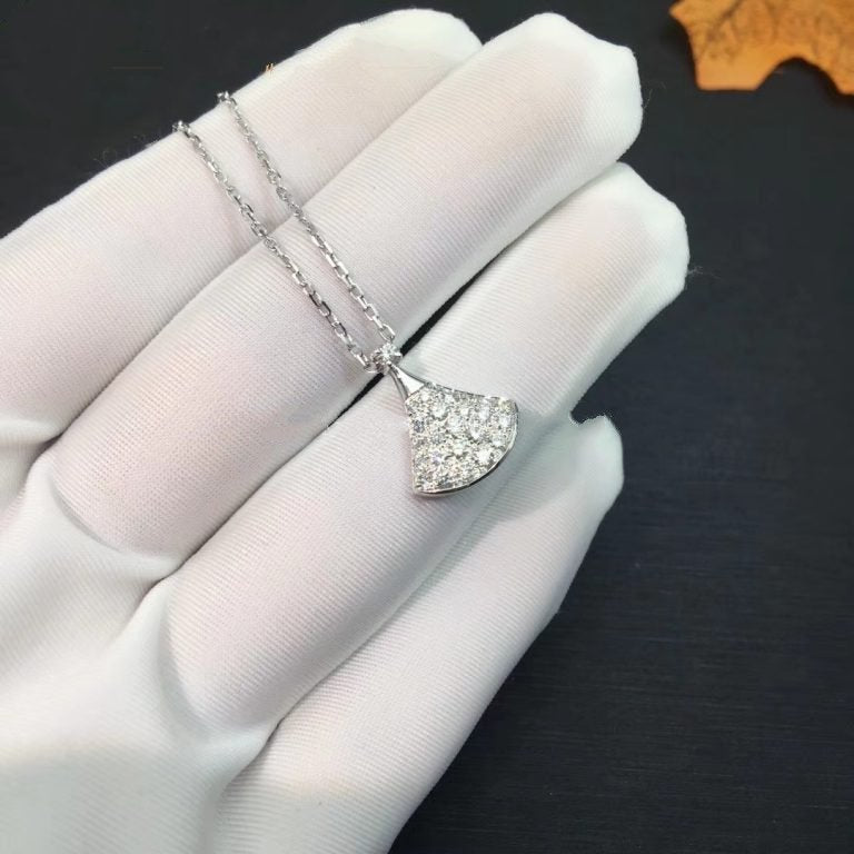 [Basjewels]DREAM NECKLACE SILVER DIAMOND