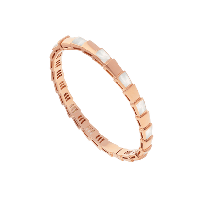 [Basjewels]SERPENTI BRACELET PINK GOLD MOP