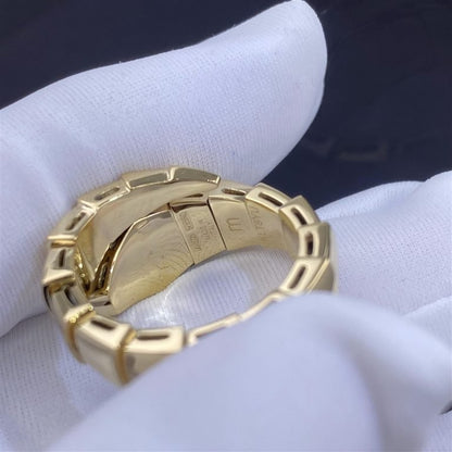 [Basjewels]SERPENTI RING GOLD DIAMOND