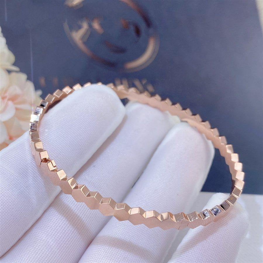 [Basjewels]BEE LOVE PINK GOLD BRACELET