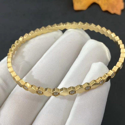 [Basjewels]BEE LOVE GOLD DIAMOND BRACELET