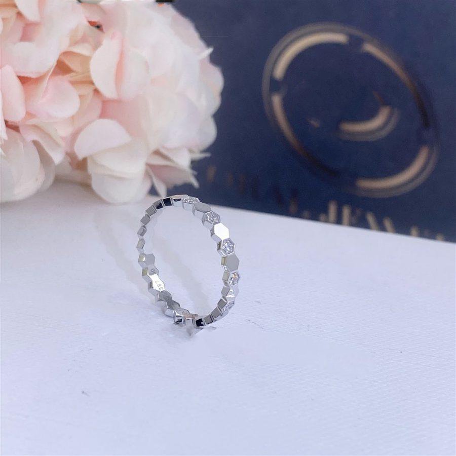 [Basjewels]BEE LOVE RING SILVER DIAMOND