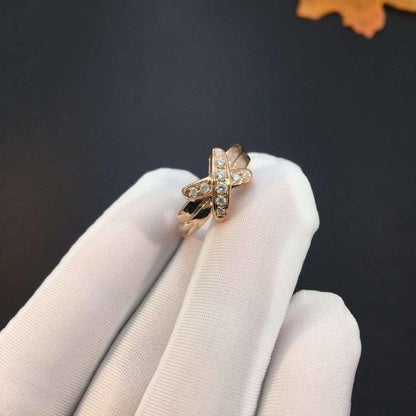 [Basjewels]JEUX DE PINK GOLD DIAMOND RING