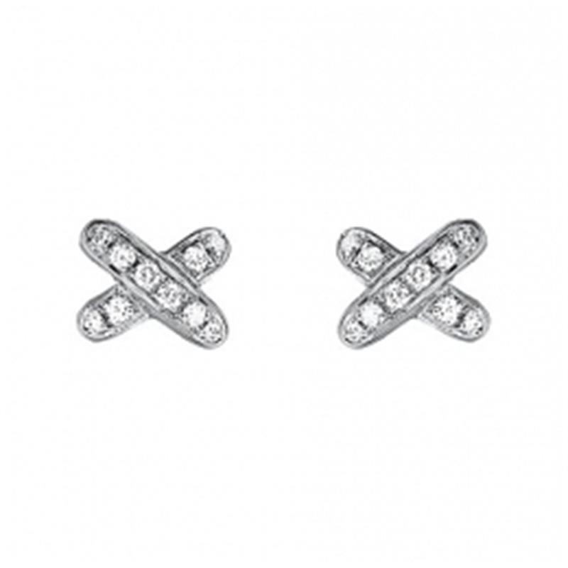 [Basjewels]JEUX DE DIAMOND EARRINGS