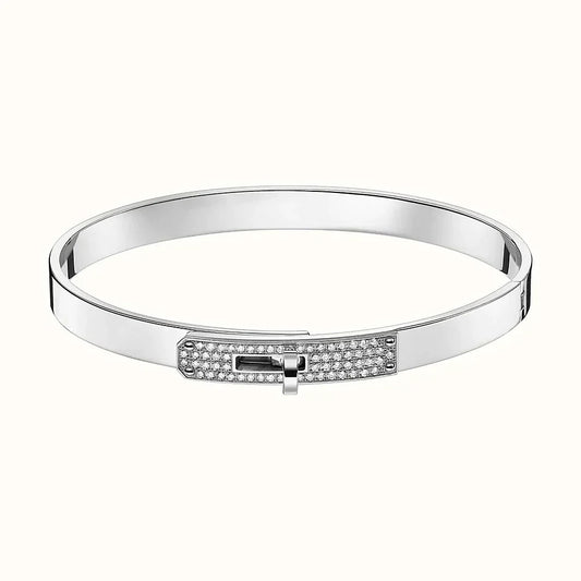 [Basjewels]KELLY SILVER DIAMOND BRACELET