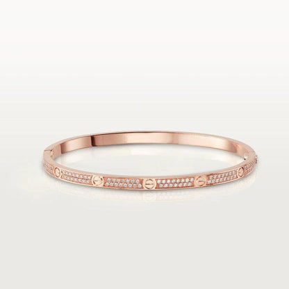 [basloveJW]LOVE BRACELET 3.65MM DIAMOND-PAVED