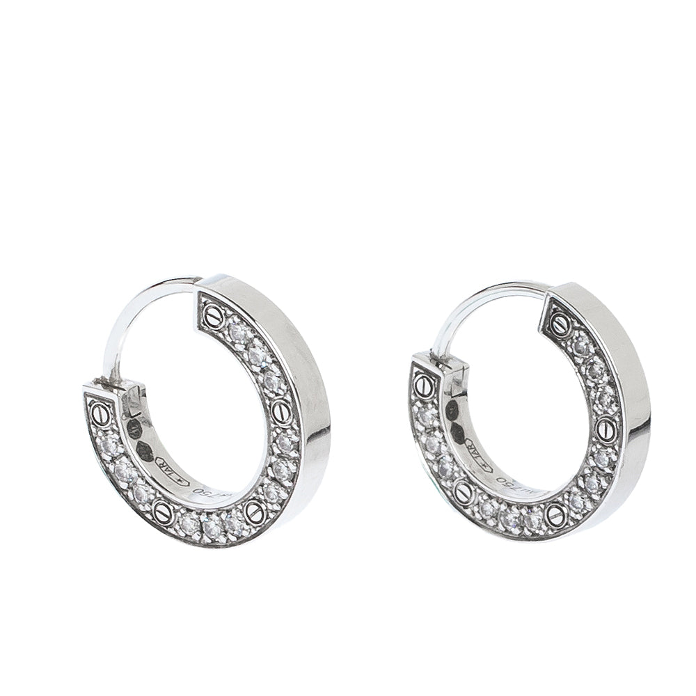 [basloveJW]LOVE DIAMOND EARRINGS