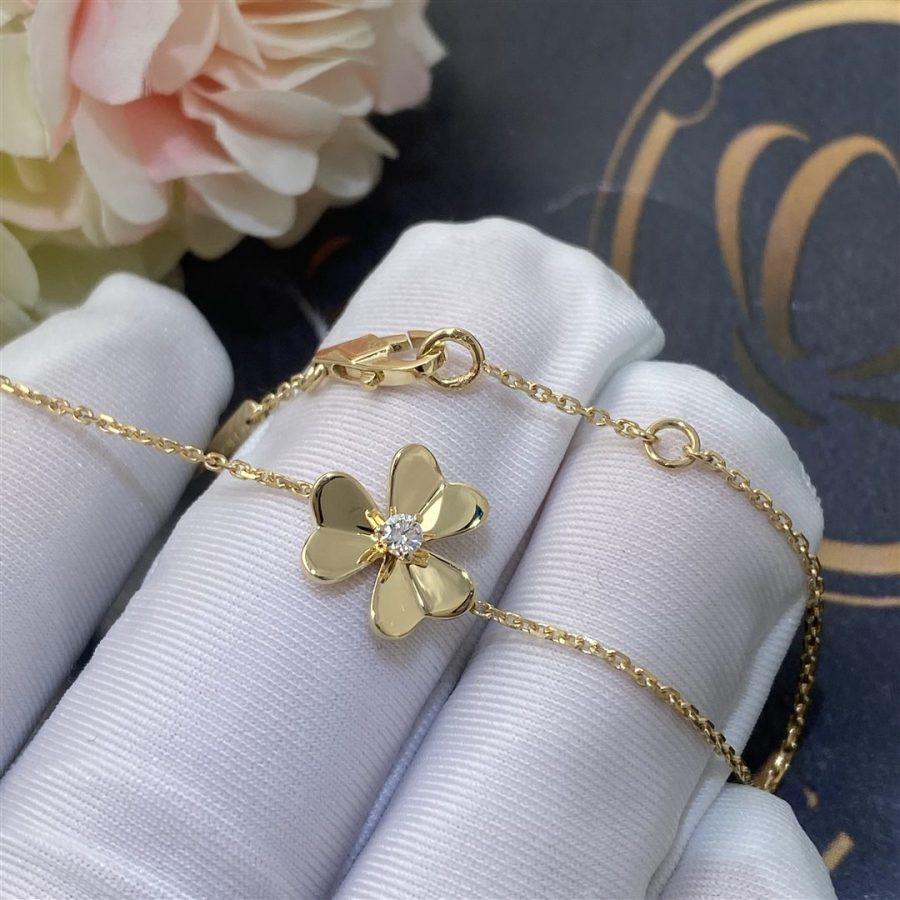 [basloveJW]FRIVOLE GOLD FLOWER BRACELET