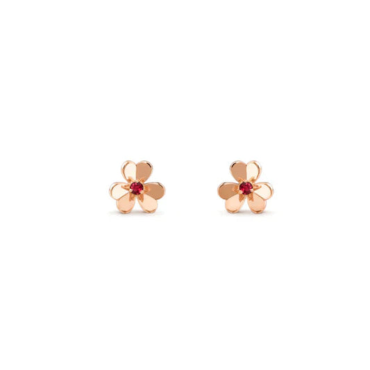 [basloveJW]FRIVOLE  FLOWER PINK EARRINGS