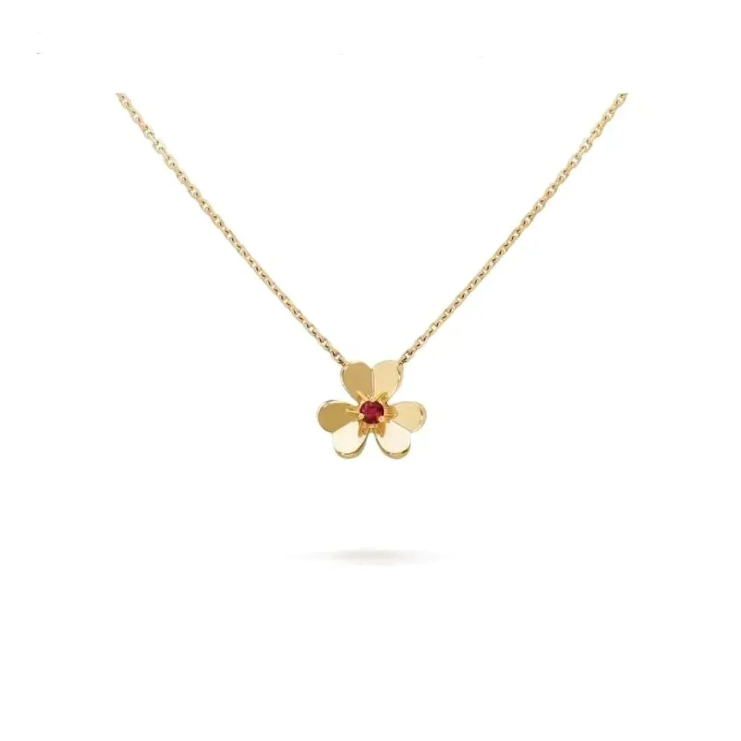 [basloveJW]FRIVOLE GOLD FLOWER NECKLACE