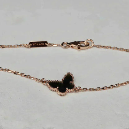 [basloveJW]BUTTERFLY ONYX  BUTTERFLY BRACELET