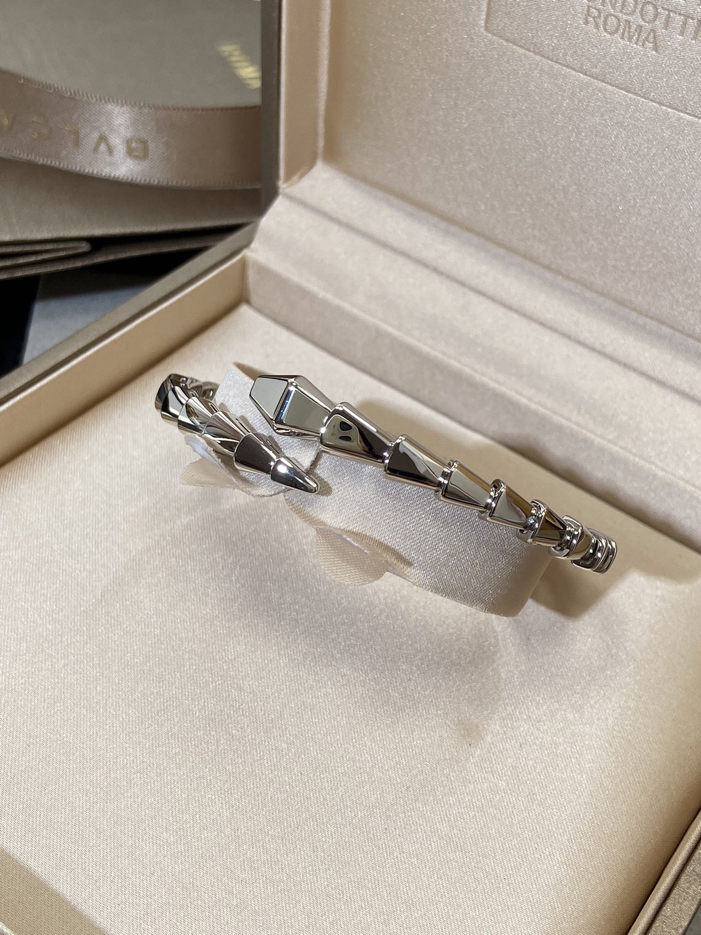 [Basjewels]SERPENTI VIPER SILVER BRACELET