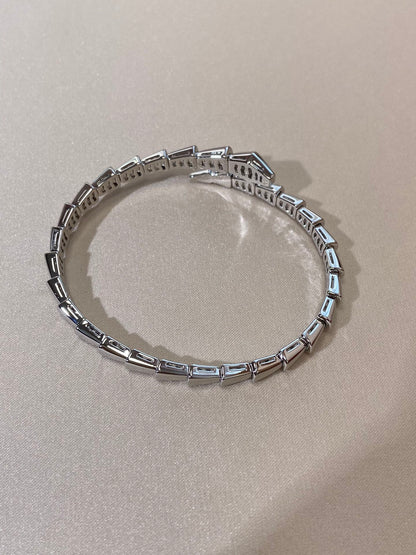 [Basjewels]SERPENTI VIPER SILVER BRACELET