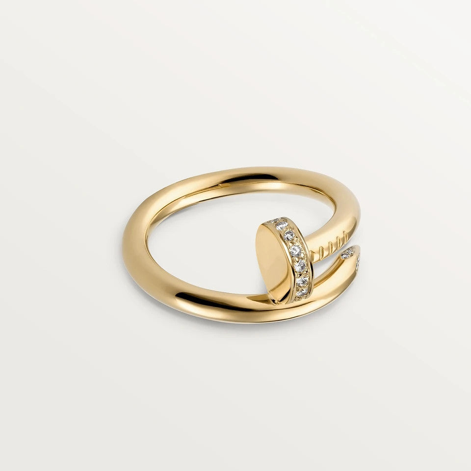 [basloveJW]JUSTE RING 2.65MM GOLD DIAMOND